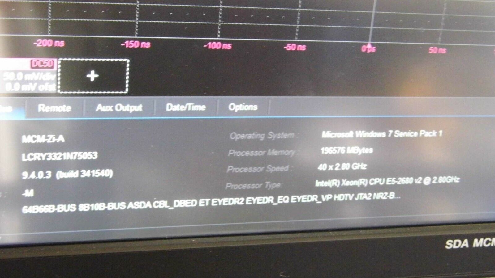 LeCroy LabMaster 10-36Zi-A & SDM-Zi-A, 36GHz 80GS/s oscilloscope w/ factory cal LeCroy LabMaster 10-36Zi-A & SDM-Zi-A, 36GHz 80GS/s oscilloscope w/ factory cal